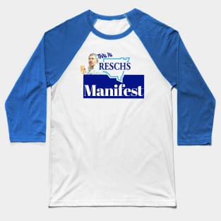 RESCHS PILSENER - Democracy Manifest Baseball T-Shirt